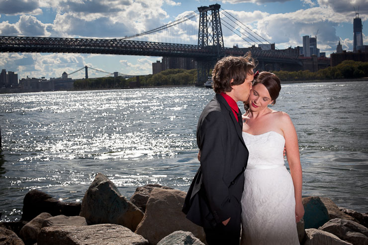 East River Park Williamsburg Wedding Photography
