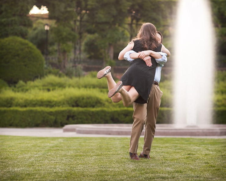 Engagement Photography in Central Park North New York NY - Artistic Wedding by RitaRosePhotography