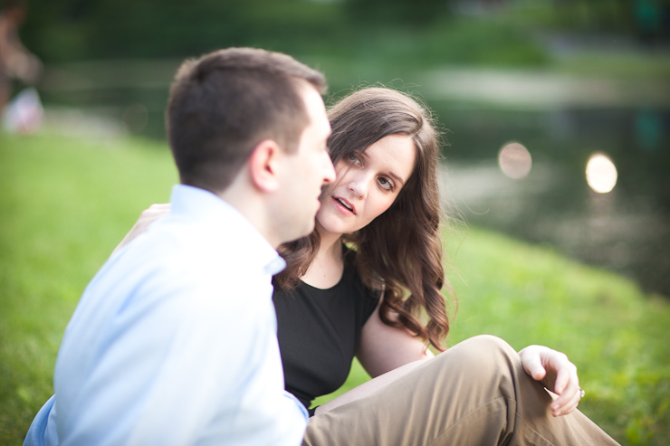 Engagement Photography in Central Park North New York NY - Artistic Wedding by RitaRosePhotography