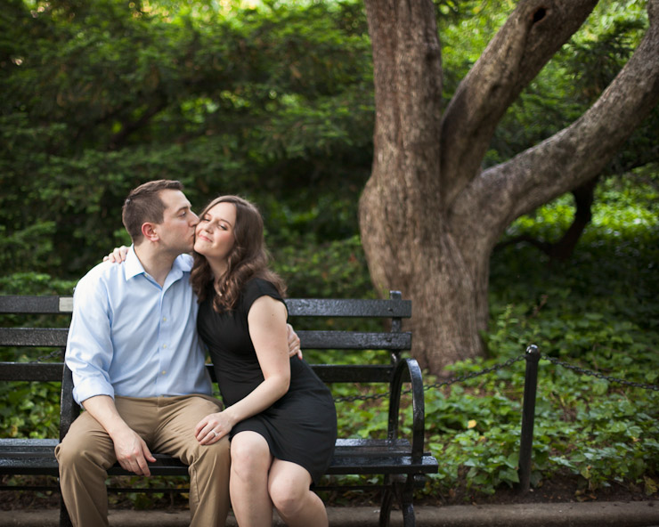 Engagement Photography in Central Park New North York NY - Artistic Wedding by RitaRosePhotography