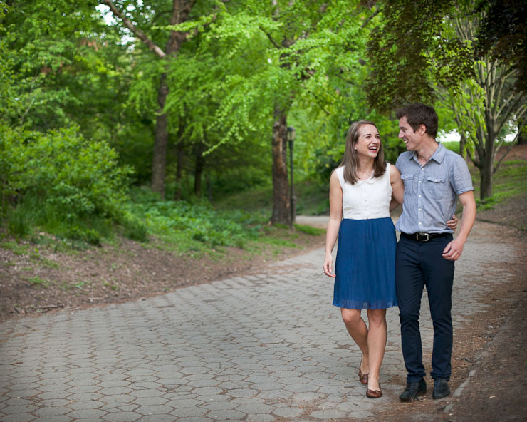 Engagement Photography in Prospect Park Brooklyn NY - Artistic Wedding by RitaRosePhotography