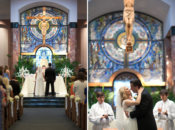 St. Aloysius Church in New Canaan, CT - Artistic Wedding by RitaRosePhotography