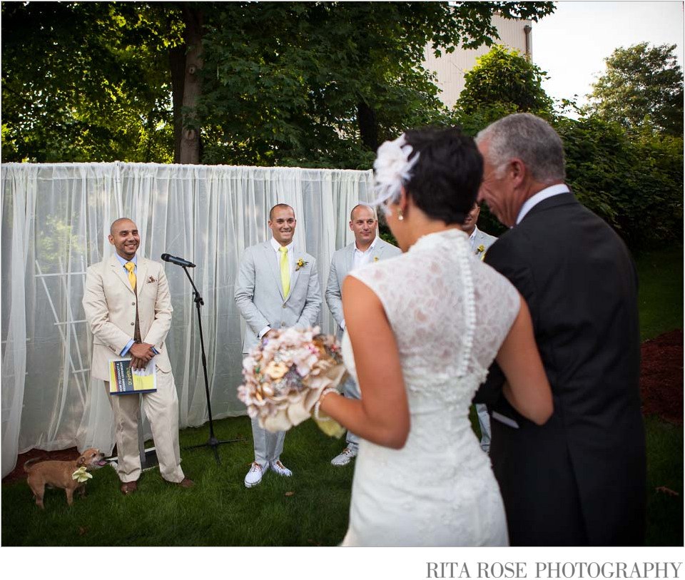 Backyard Wedding in Paterson NJ