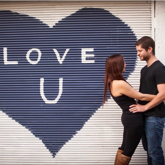 Engagement love shoot Tel Aviv Florentine American Photographer